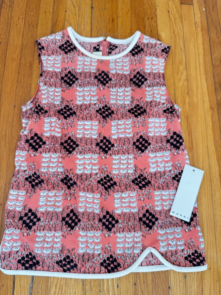 Marni Nwt Sleevless Blouse